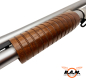 Preview: STEEL DEFENDER CO2 Schrotflinte / Pumpgun 7 Schuss NBS CHROMED MARINE CORPS cal. 0.68