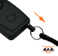Preview: Schrillalarm mit integrierter Taschenlampe, max. 120dB, schwarz