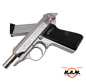 Preview: Walther PPK/S Silber GBB Airsoft Pistole 6 mm BB – Vollmetall