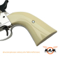 Preview: Colt SAA Griffschalen Schrauben silber, 2er Pack