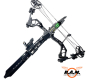 Preview: Whipshot Compound Repetierbogen set inkl. 6 Pfeilen und Red Dot