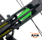 Preview: Whipshot Compound Repetierbogen set inkl. 6 Pfeilen und Red Dot