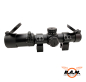 Preview: 1-5x24 IR Tactical Zielfernrohr beleuchtet – LPVO Scope mit 21mm & 11mm Montage | Rot / Grün Absehen