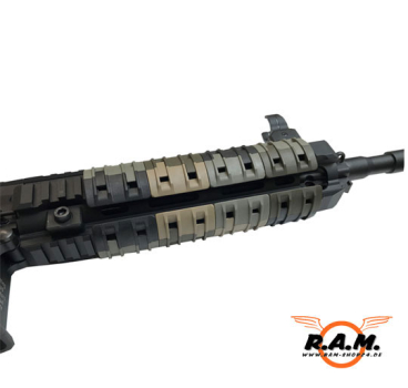 Low Profile Rail Panel - in Camo, 16 Stück (teilbar) !