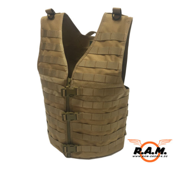 leichte Molle-Weste, Coyote, Modular System