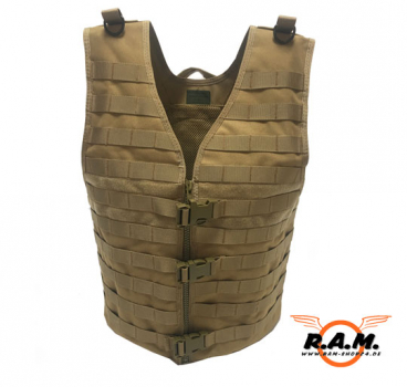 leichte Molle-Weste, Coyote, Modular System