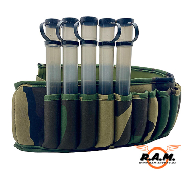 Shotshell Gürtel für 25 Hülsen, woodland