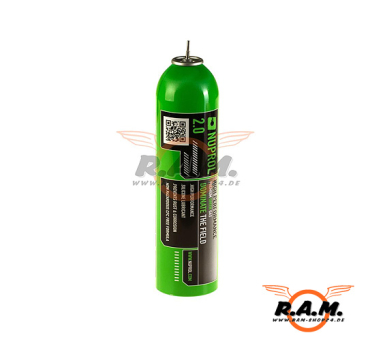 NUPROL 2.0 Premium Airsoft Green Gas 420ml (150 PSI)