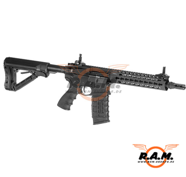G&G Softairgewehr CM16 E.T.U. SRL S-AEG, schwarz