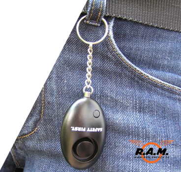 Schlüsselalarm inkl. LED, schwarz