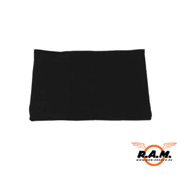 Rundschal, Fleece, schwarz, Acryl-Spandex