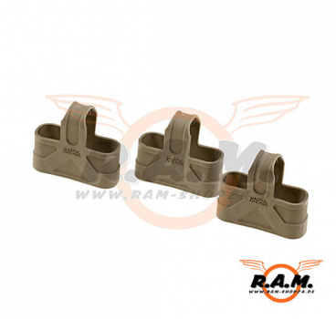 Magpul 7.62 Ziehhilfe, 3er Pack, FDE