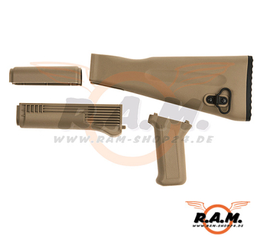 AK74M Conversion Kit Dark Earth (King Arms)