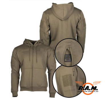 Taktischer Hoodie / Kapuzenjacke, Ranger Green/oliv