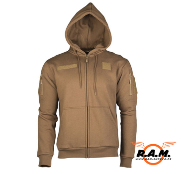 Taktischer Hoodie / Kapuzenjacke, Coyote