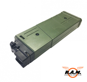 M5 / CQMF Round Hybrid Magazine (19/20rd, FS / PB Use), Oliv