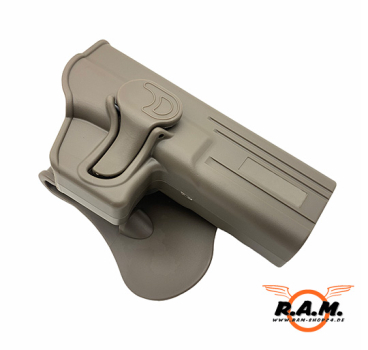 TPM1/ RAM COMBAT Paddle Rotations Holster, Tan