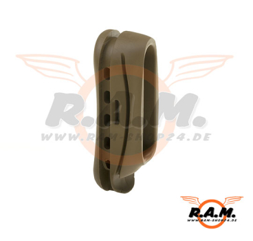 AK Stock Pad - AK Hinterschaftkappe, FDE
