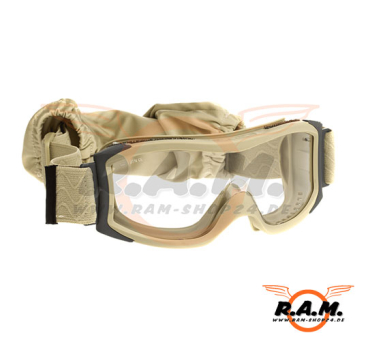 Ballistische Vollschutzbrille X1000 Tactical TAN (Bollé)