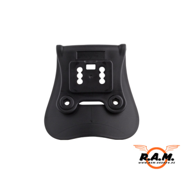 Umarex Paddle Holster für GLOCK 17, TPM1 & RAM COMBAT, Cal. 0.43