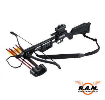 Recurve Armbrustgewehr Jaguar 175 lbs schwarz