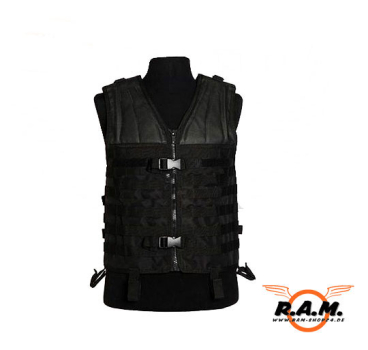 Weste Molle Light Tactical in der Farbe schwarz