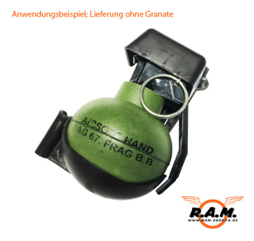 Molle Halterung für TAG-67 Granaten, schwarz