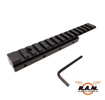 Adapter Montage 11mm auf 21mm Länge 155mm