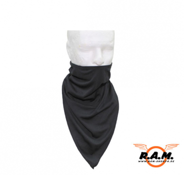 Taktischer Schal, schwarz, 100% Polyester