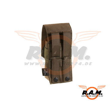 5.56 Doppelte Magazintasche (1 Fach) mit Klettverschluss, Ranger Green