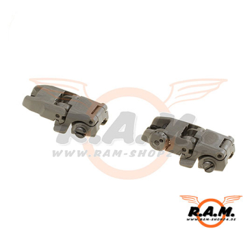 Front & Rear sight im Set, Foliage Green, Deluxe