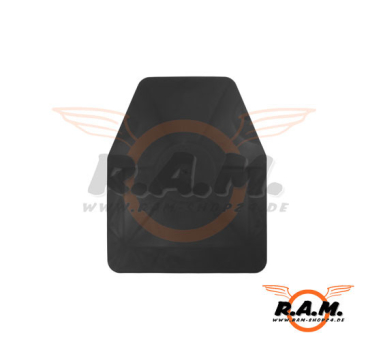 SAPI Dummy Ballistic Plate, schwarz, 250 x 310 mm