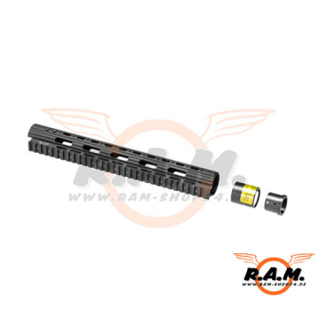 UTG LEAPERS - AR-15, "Super Slim" Free Float Vorderschaft, 13 Inch