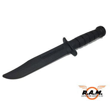 IMI Trainingsmesser aus Hartgummi schwarz - ideal für Milsim / RAM