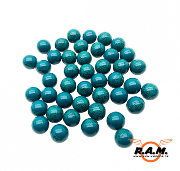GI Sportz Custom Paintballs, cal. 0.68, 500 Schuss, Orangene Füllung