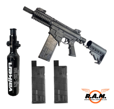 Valken M17 CQC A2 cal. 0.68 Bundle (inkl. 0,2L Flasche + 2 Magazine!)