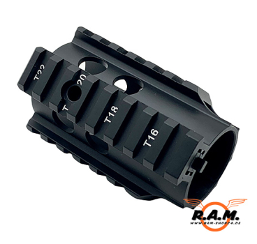 Free Float RIS SYSTEM 3", schwarz