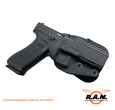 Kydex Paddle Holster für Glock 17