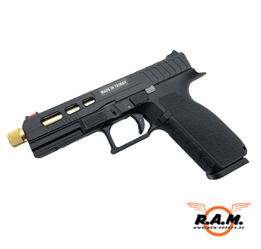 KJ Works KP-13 TBC Custom Metal Version GBB Cal. 6mm, schwarz