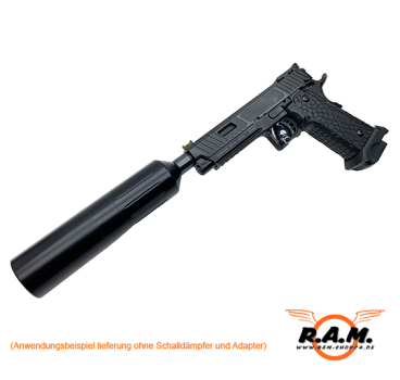 NX1911 BOA CO2 Blowblack cal. 4.5mm BB (.177), schwarz