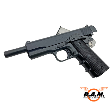 Schreckschusspistole ME Mod. 1911 Sport 9mm P.A.K. matt brüniert