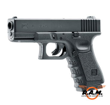 CO2 Luftpistole Glock 19 NBB, 4,5mm (.177) BB, schwarz