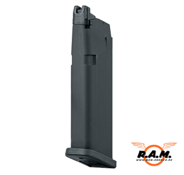 Ersatzmagazin für Airsoftpistole GLOCK 17, 6mm GBB