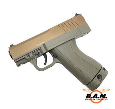 First Strike FSC Compact Pistol Cal. 0.68 Bronze/Tan