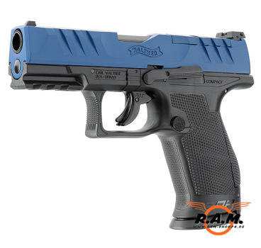 ** IWA NEUHEIT** T4E Walther PDP Compact 4" Cal. 0.43, blau