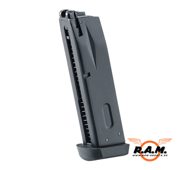 Beretta Gas Magazin (M9A3), Cal. 6mm, 23 Schuss, schwarz - SONDERANGEBOT