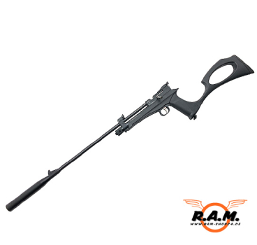 DIANA Chaser Co2 Rifle Set cal. .177 (4,5mm), schwarz