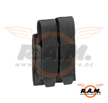 Double Pistol Mag Pouch BLACK