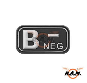 Bloodtype Rubber Patch Swat B Neg