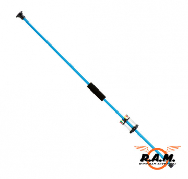 Zweiteiliges Blasrohr 112 cm komplett mit Visier, Pfeilhalter und 12 Pfeilen